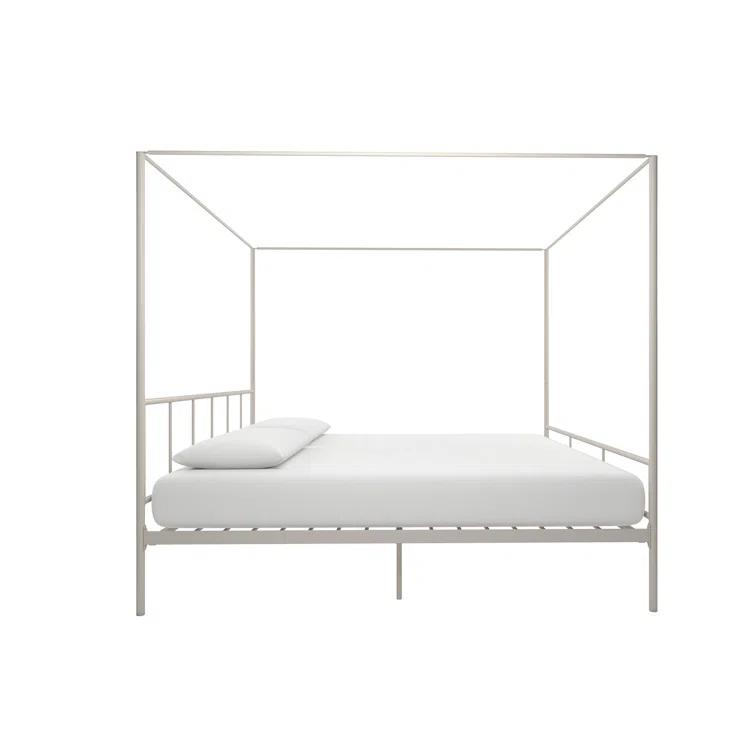 Novogratz Marion Metal Canopy Bed