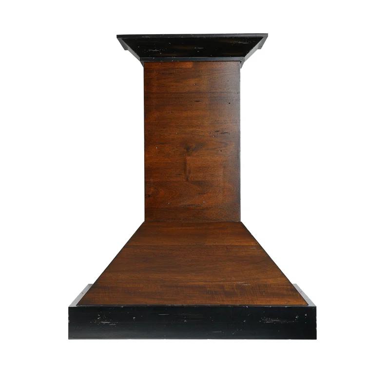 ZLINE ZLINE 30 in. Convertible Vent Wooden Wall Mount Range Hood in Antigua & Walnut KBAR-30