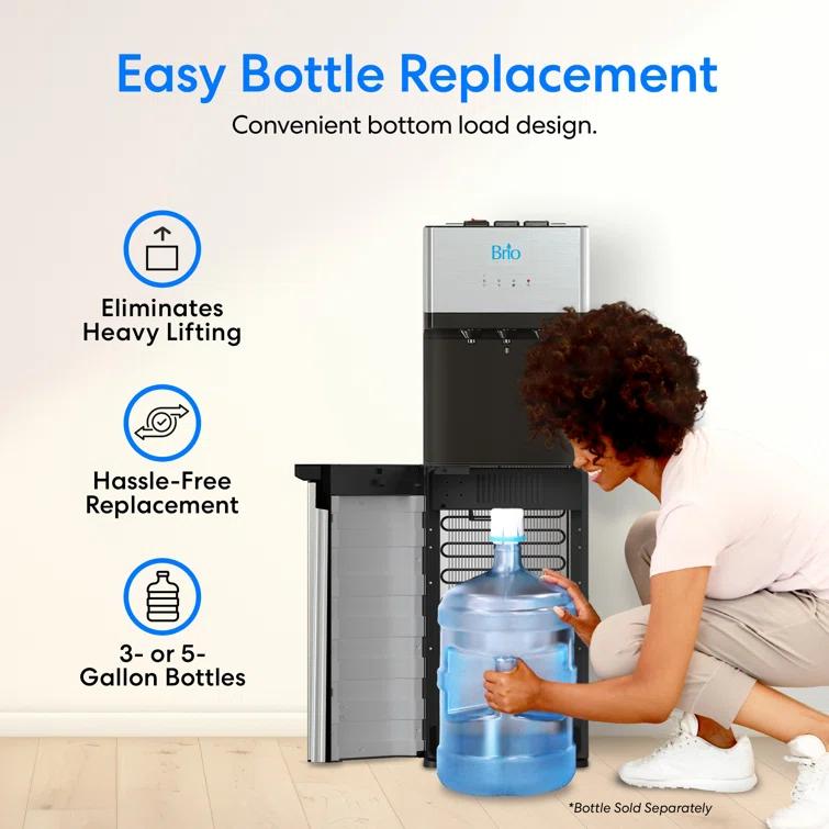 Brio Brio Free Standing Bottom Loading Water Dispenser