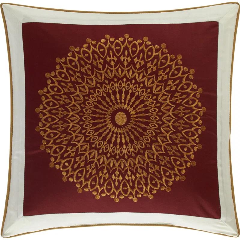 Nanshing America, Inc Angellyna 10 Piece Medallion Print Comforter Set