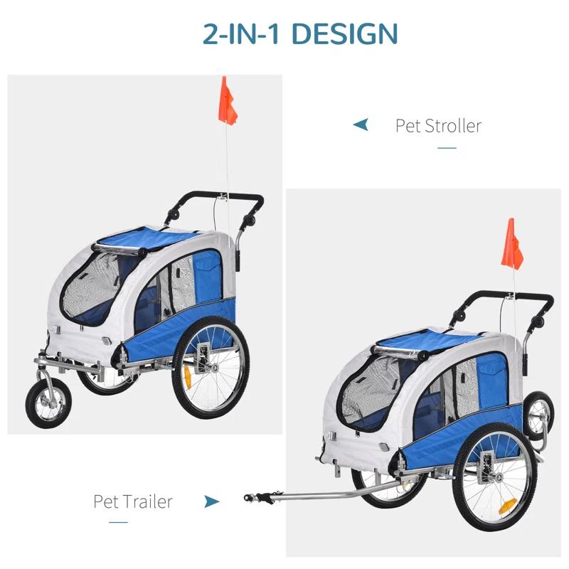 Aosom Foldable Pet Jogger Stroller