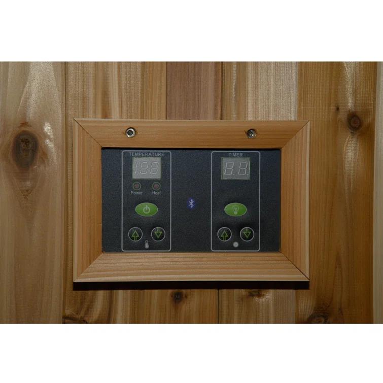Almost Heaven Saunas Almost Heaven Saunas Bridgeport 6 - Person Traditional Steam Sauna in Cedar