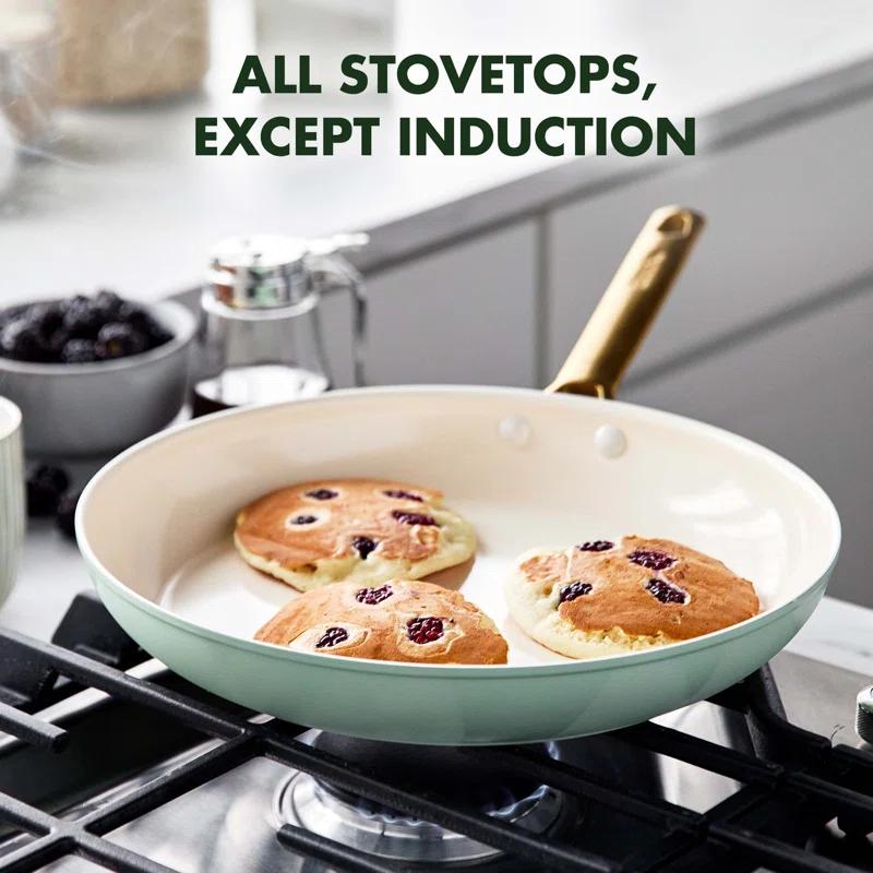 GreenPan Reserve Healthy Ceramic Nonstick 2 Piece Frying Pan Set