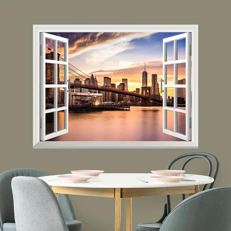 IDEA4WALL Peel & Stick Clear Border