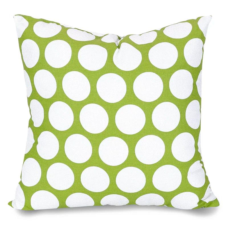 Majestic Home Goods Polka Dot Polka Dots Down Throw Pillow
