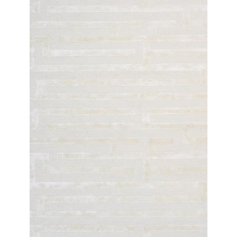 Pasargad Hand Tufted Viscose Geometric Rug