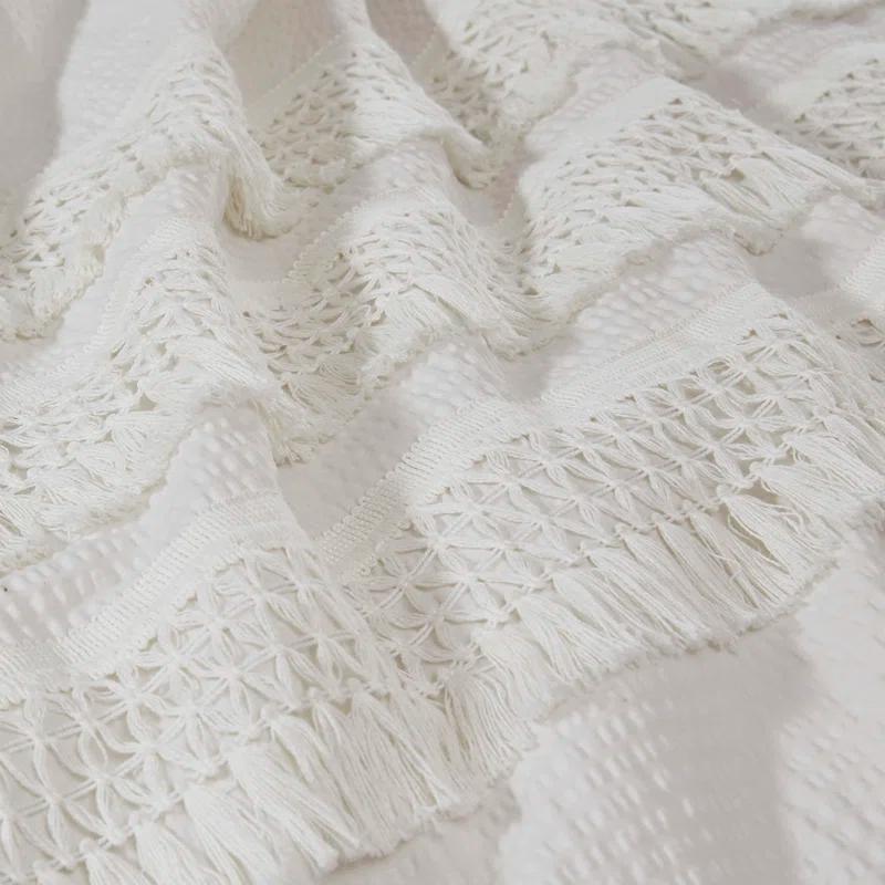 Kelly Clarkson Home Hugo Cotton Seersucker Duvet Cover Set