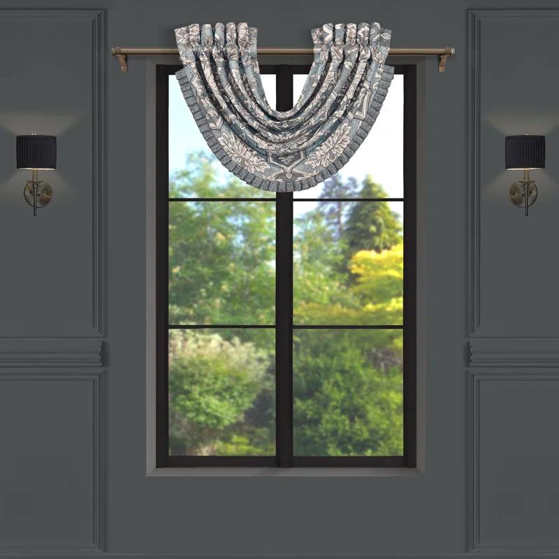 Five Queens Court Woodmere Window Waterfall Valance