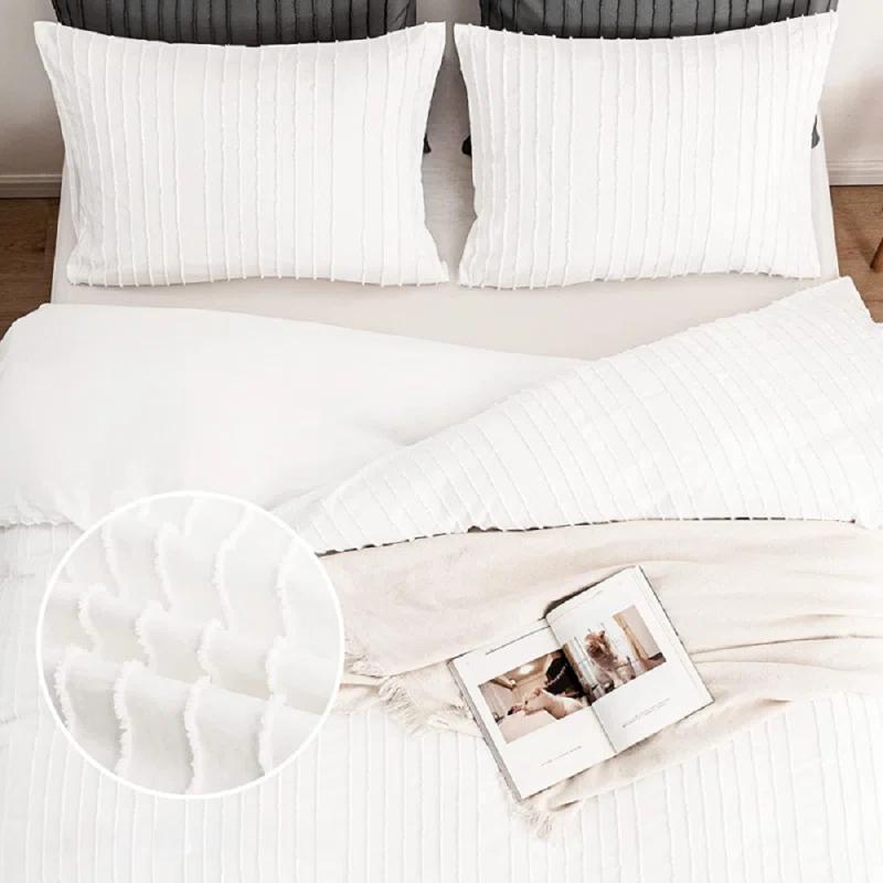 Nayoroom SJT-CRTW Bohemian Twill Striped Duvet Cover Set
