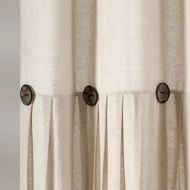Lush Decor Beckham Shower Curtain