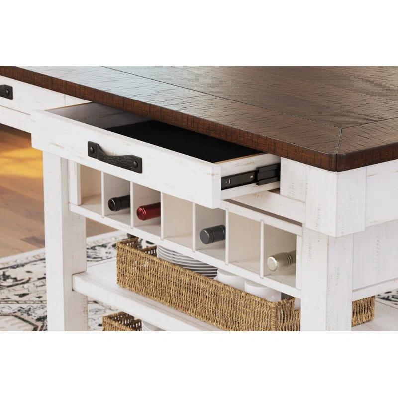 August Grove® Daiah Pine Dining Table