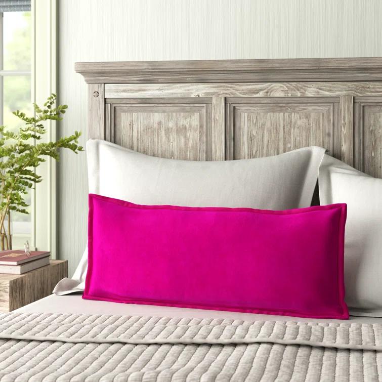 Montague Cotton Lumbar Throw Pillow