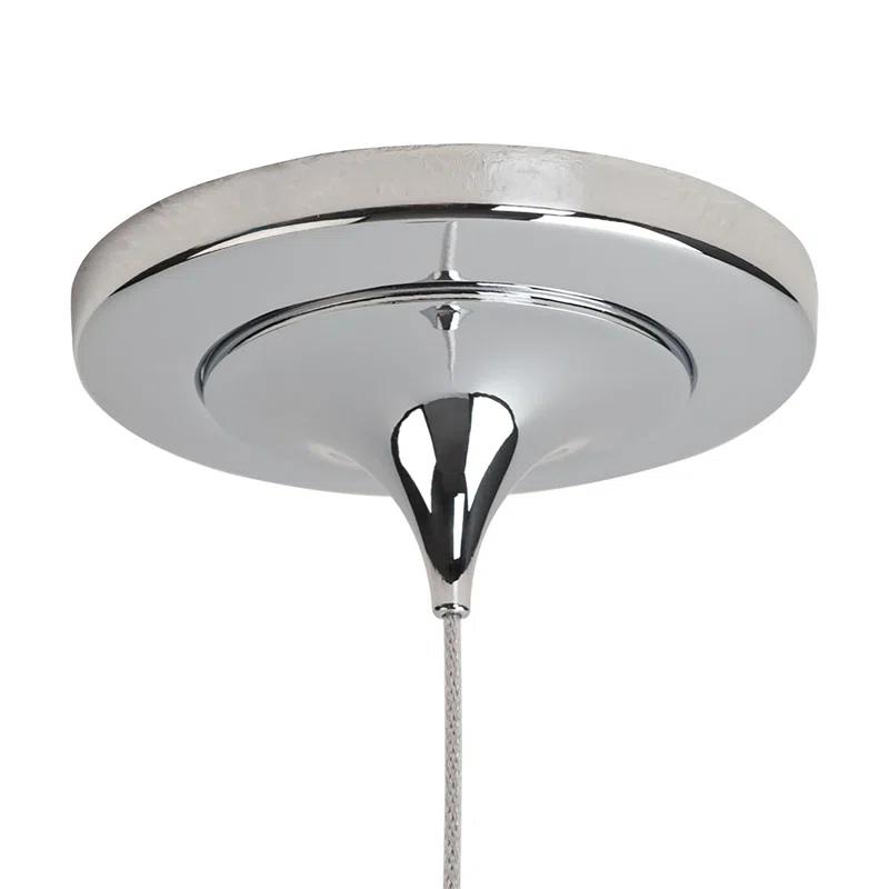 Bruck Lighting Aria 1 - Light Chrome LED Pendant