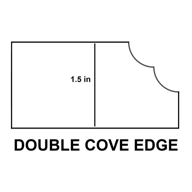 Everly Quinn 60'' Double Bathroom Vanity with Quartz Top