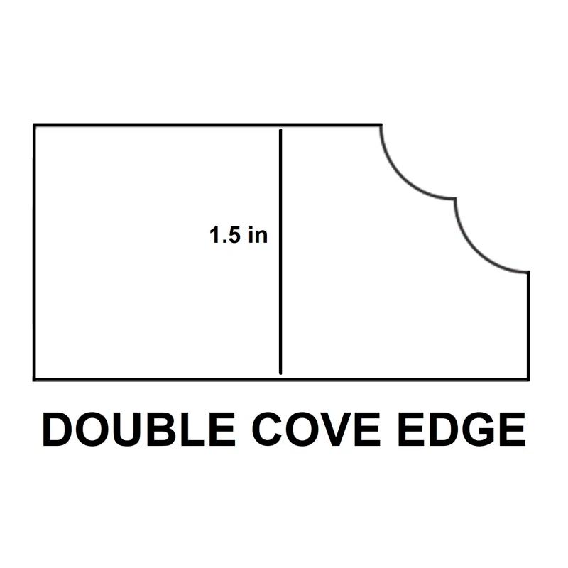 Everly Quinn 60'' Double Bathroom Vanity with Quartz Top