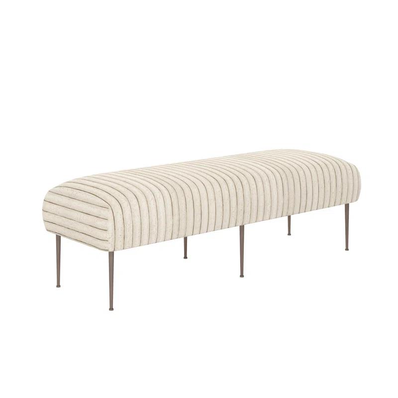 A.R.T. Polyester Blend Upholstered Bench