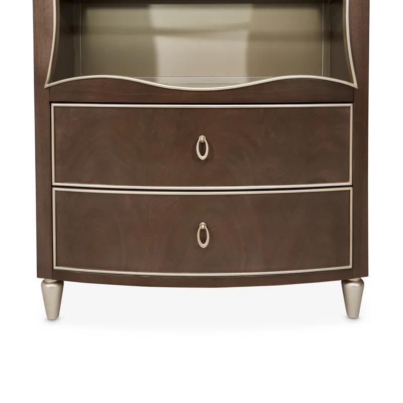 Michael Amini Villa Cherie Bookcase