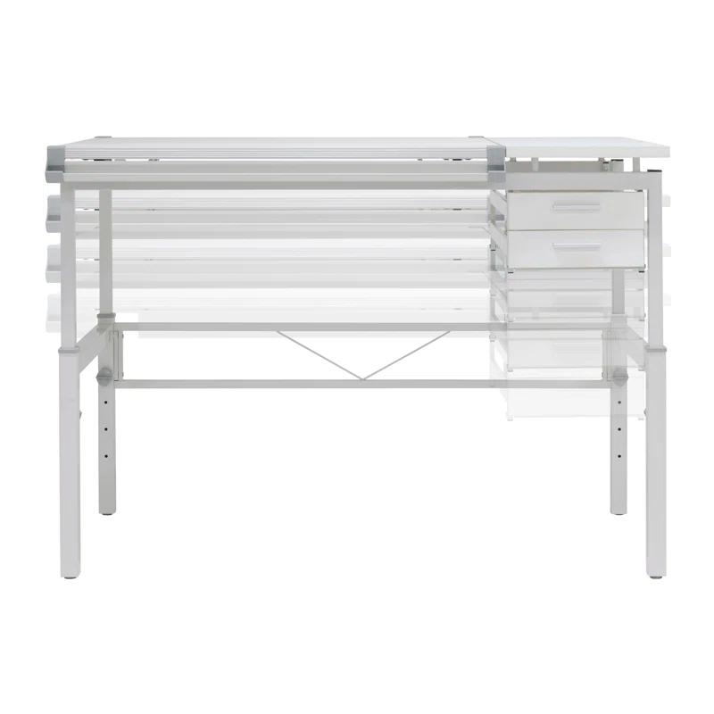 Inbox Zero Cowie Height Adjustable Drafting Table