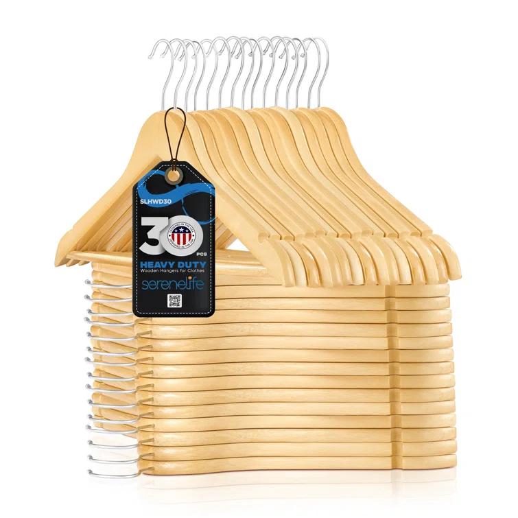 SereneLife Non-Slip Standard Hanger