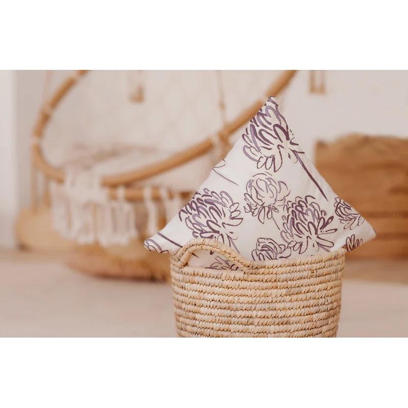 e by design Floral Reversible Throw Pillow