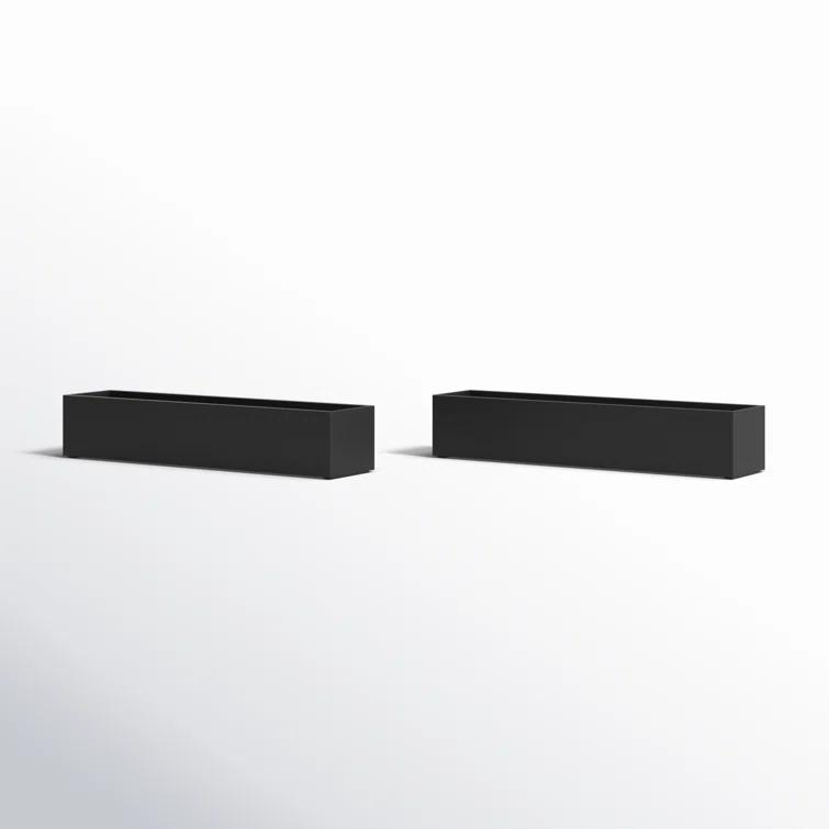 Geo Series Plastic Planter Box