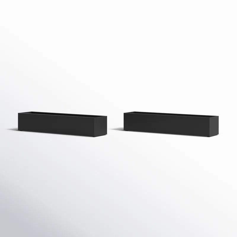 Geo Series Plastic Planter Box