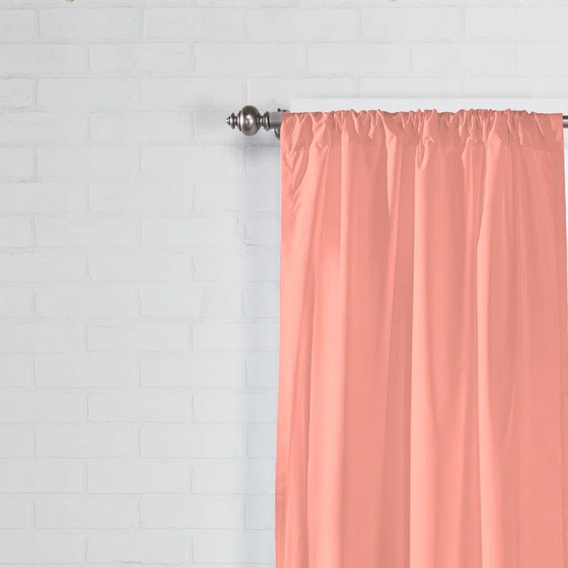 Eclipse Cadenza Microfiber Rod Pocket Panel Pair (2 Panels) (Set of 2)