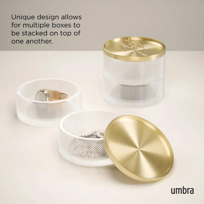 Umbra Tesora Glass Jewelry Storage Box