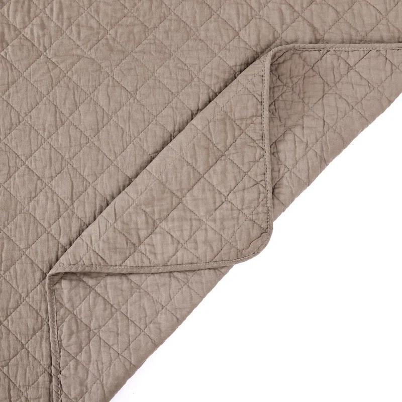 Indigo Hill by HiEnd Accents Cotton Comfort Solid Color Classic Chic Casual Modern Rustic Quilt Set