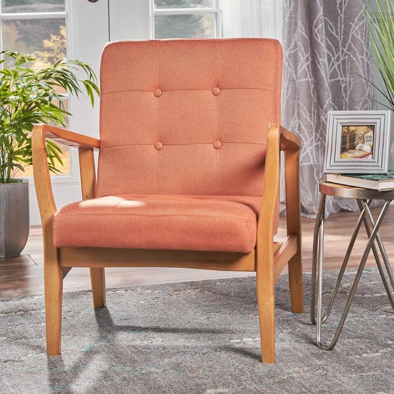 George Oliver Club Chair,Accent Chair,Modern Accent Chair,Armchair,Upholstered Wingback Chair