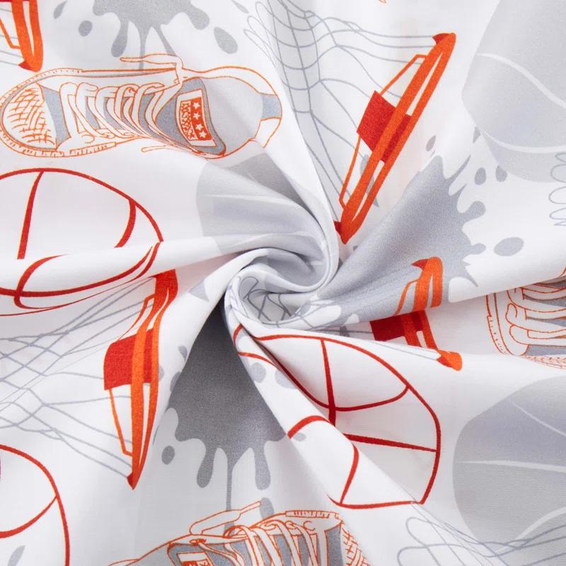 Sweet Home Collection Basketball Bed Sheet Set