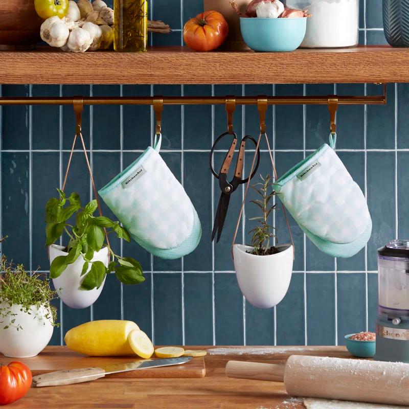 KitchenAid® KitchenAid Gingham Mini Oven Mitt 2-Pack Set (Set of 2)