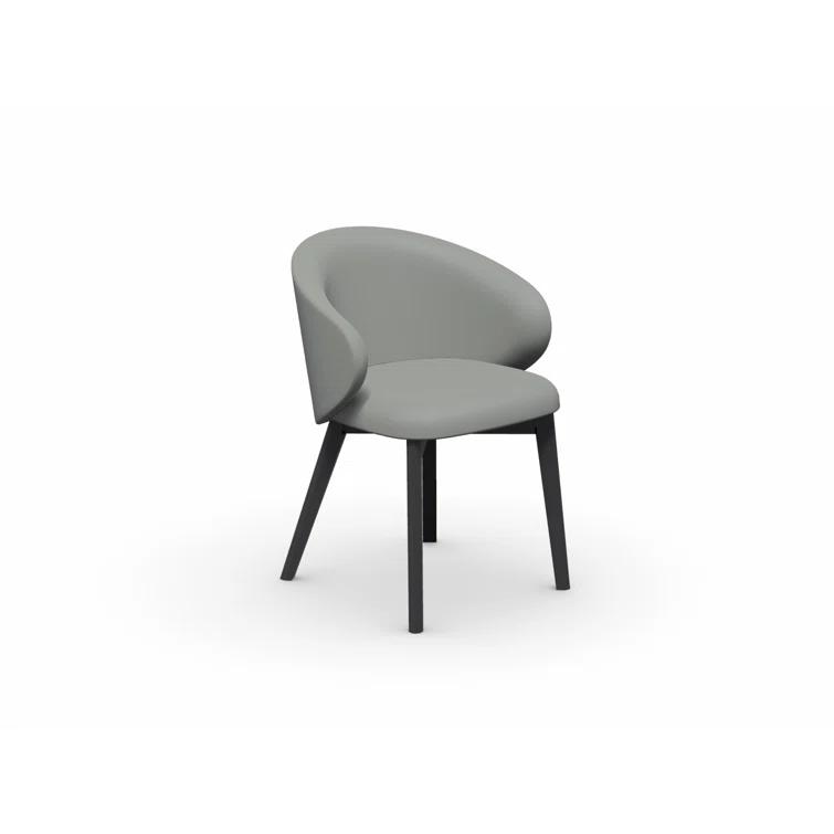 Connubia Tuka Upholstered Armchair with Wooden Frame