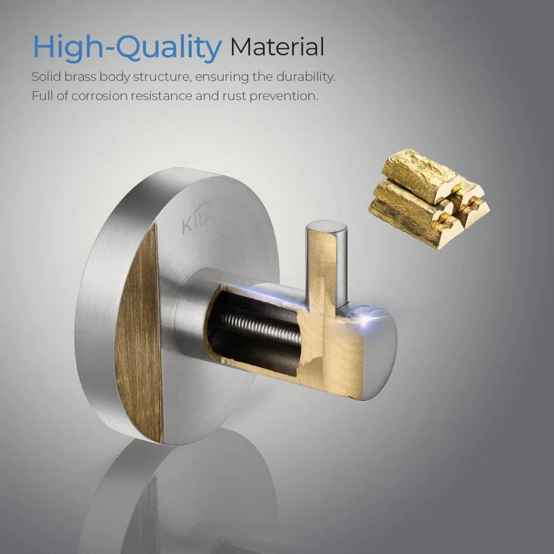 KIBI KBA1401BN Wall Mounted Robe Hook