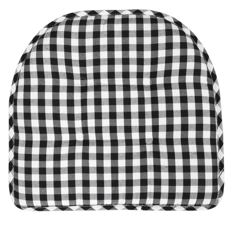 Buffalo Pattern Non-Slip Indoor Chair Pad Cushion