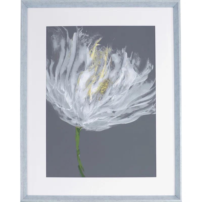 Lorell " White Flower " Painting Print