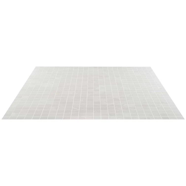 Saroshi Onyx Bianco 11.81 in. x 11.81 in. Matte Porcelain Floor and Wall Mosaic Tile (0.96 sq. ft./Each)
