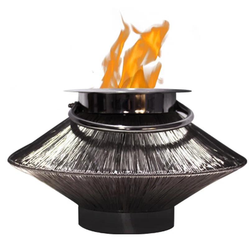 Anywhere Fireplace 8'' H Metal Tabletop Lantern