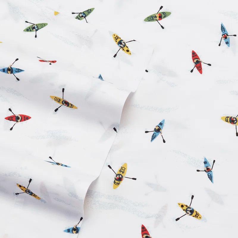 Eddie Bauer Eddie Bauer Printed Cotton Percale Sheet Sets