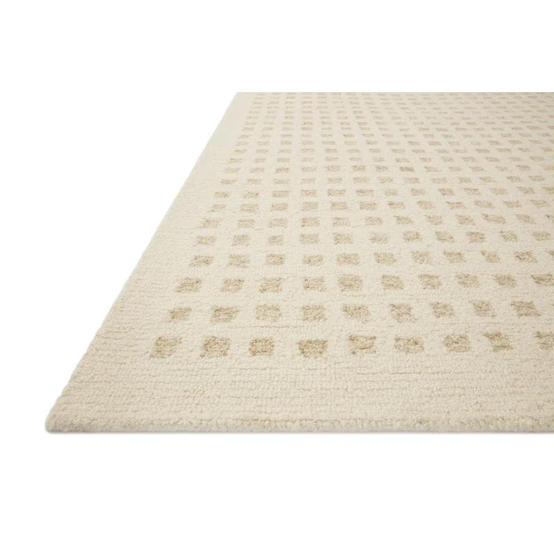 Chris Loves Julia x Loloi Polly Handmade Ivory/Natural Rug