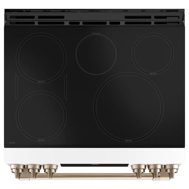 Café Café Smart Appliances Induction 30" 5.7 cu. ft. Slide-in Electric Range