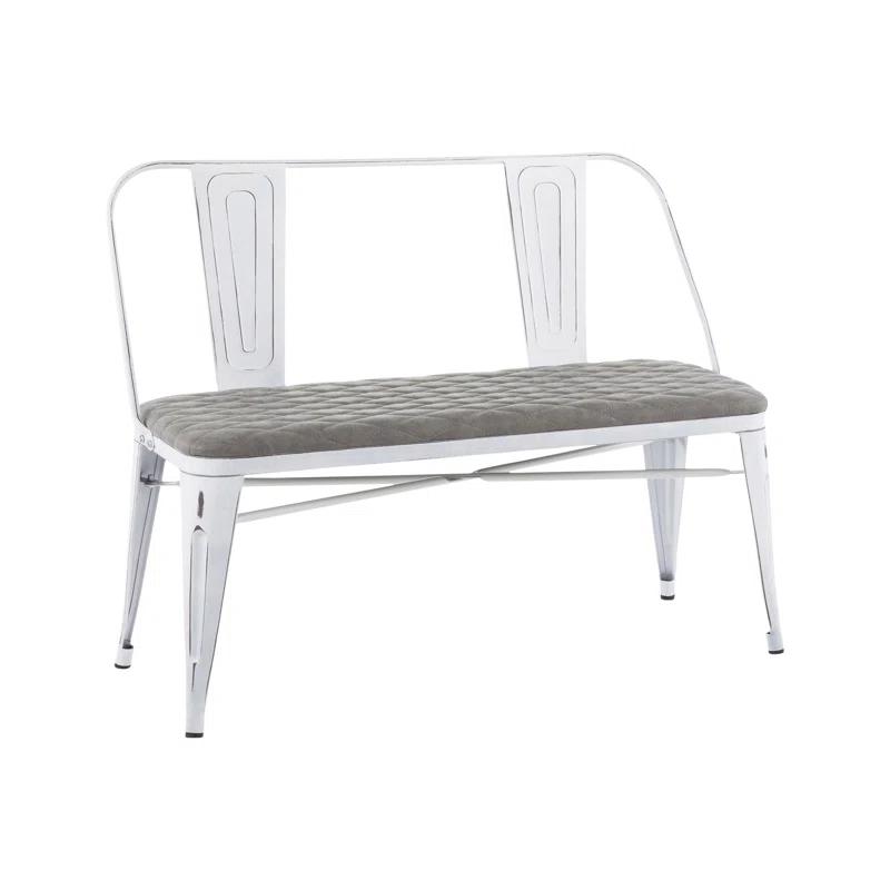 wendeway Oregon Metal Outdoor Bench
