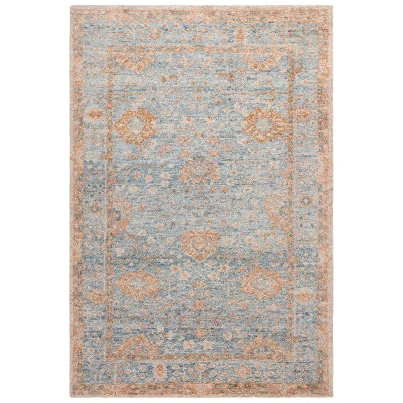 Bungalow Rose Rheya Hand Knotted Wool Pile Oriental Rug