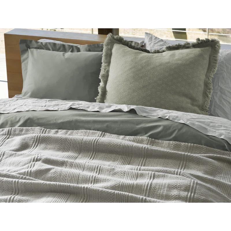 Refined Organic Percale Duvet Cover