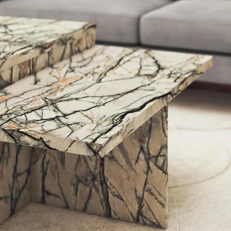 CosmoLiving by Cosmopolitan Brielle Two-Tiered Coffee Table
