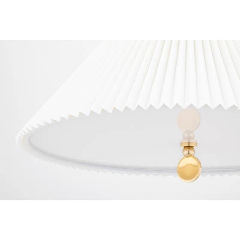 Elyna Floor Lamp - Antique Brass