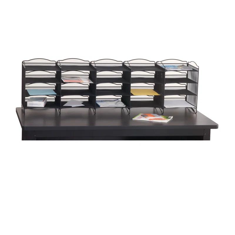 Safco Products Company Onyx 20 Compartment Organizer