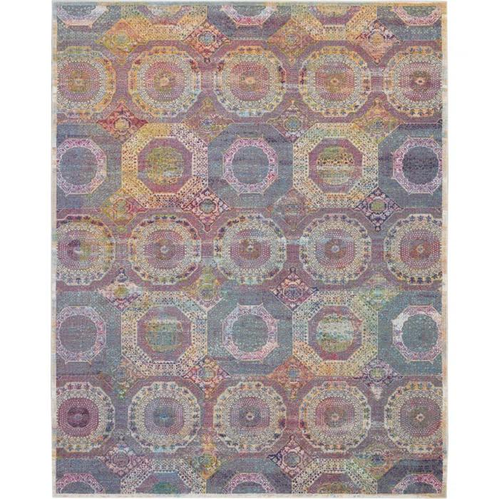 Bungalow Rose Raymond Moroccan Multicolor Transitional Area Rug