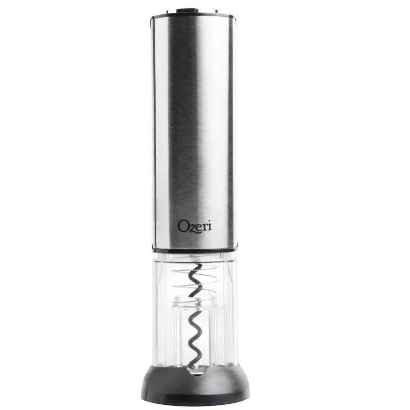 Ozeri Ozeri Extravo Electric Wine Opener in Stainless Steel with Auto Activation