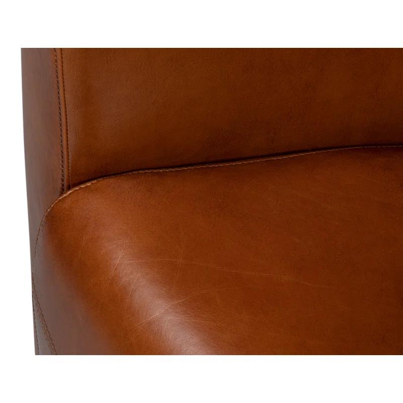 Sarreid Ltd Mandy Leather Armchair